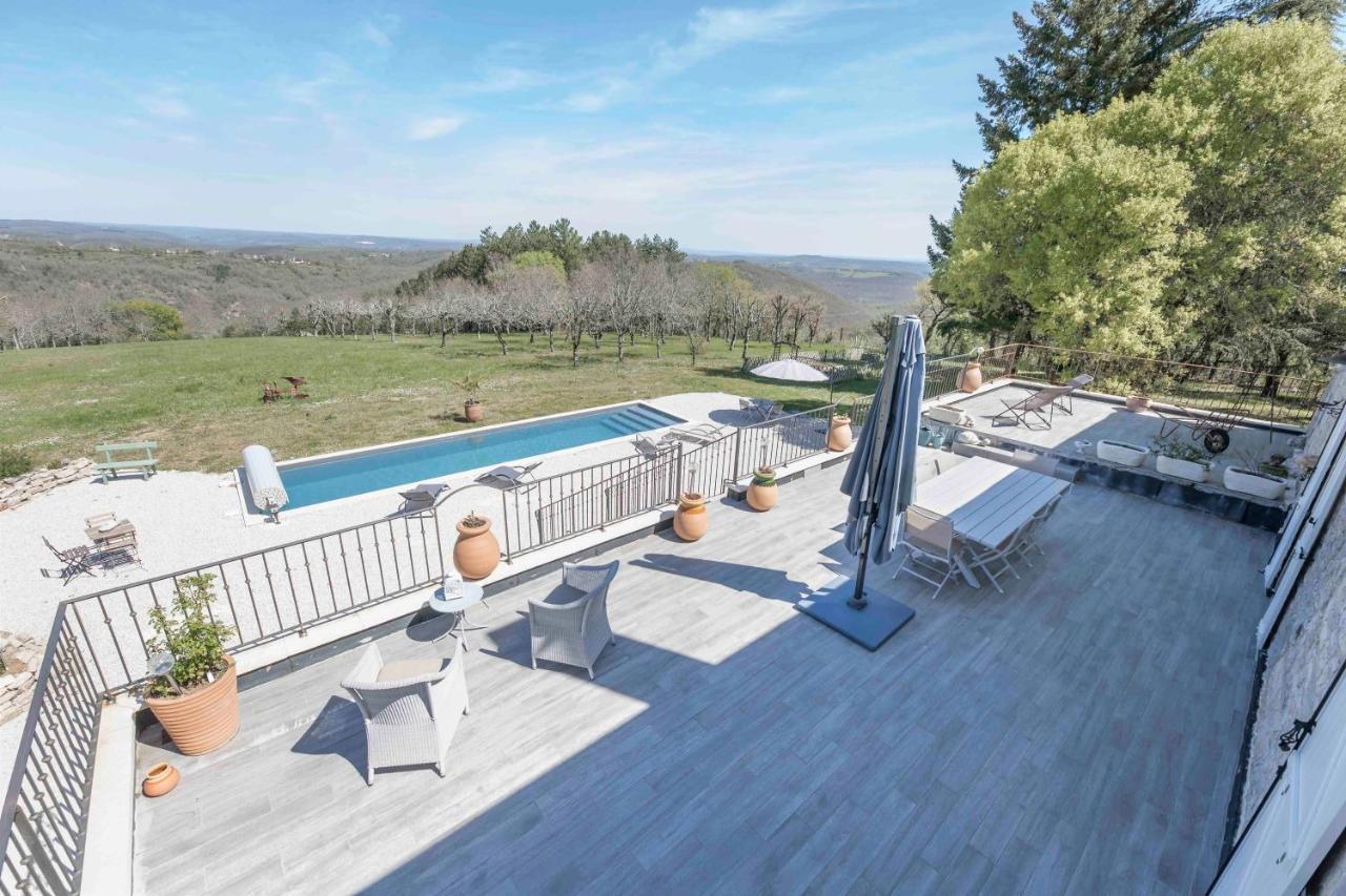 Bed and Breakfast Domaine La Garenne Reilhaguet Exterior foto