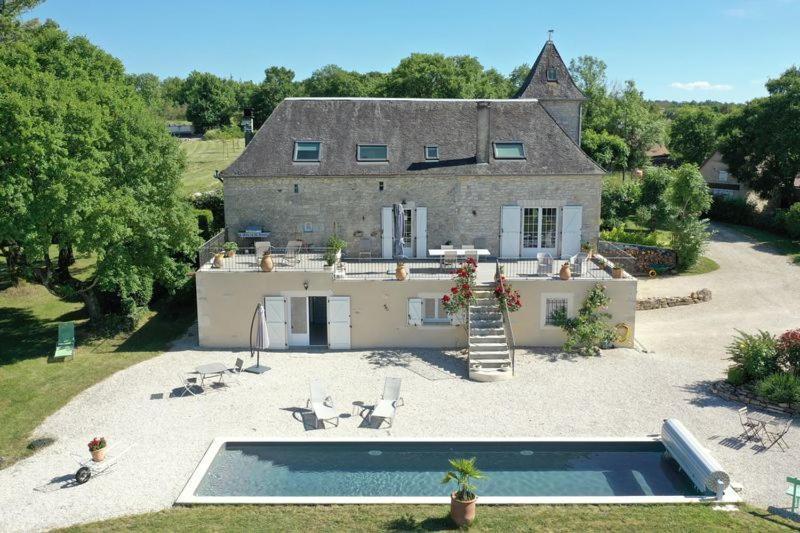 Bed and Breakfast Domaine La Garenne Reilhaguet Exterior foto