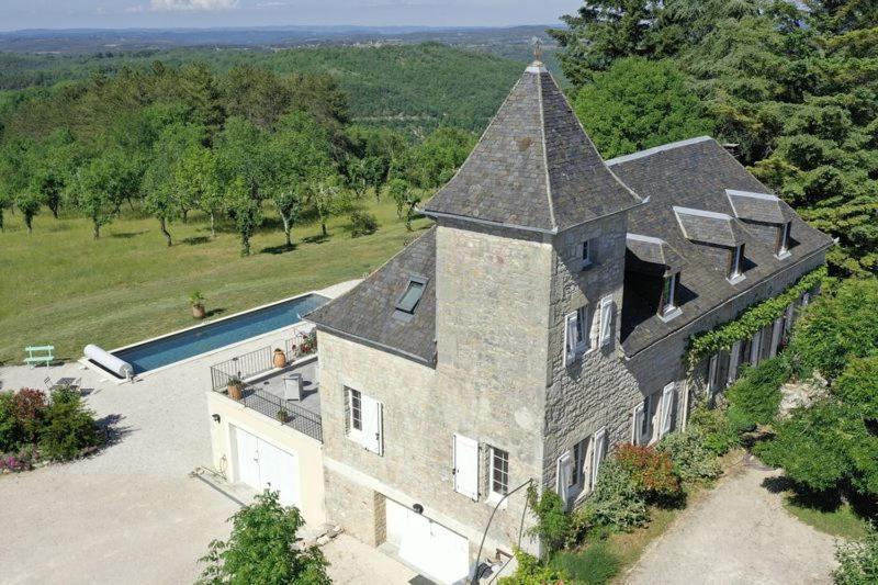 Bed and Breakfast Domaine La Garenne Reilhaguet Exterior foto